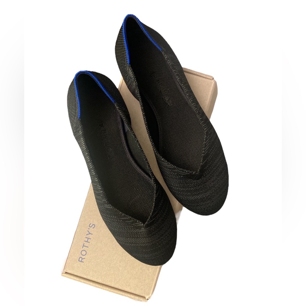 Rothy's The Flat Navy 7.5 EUC